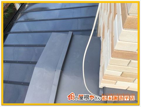 岡谷市屋根現調　旧塗膜